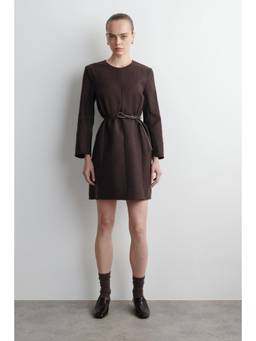 COS - Women Brown SPARKLY FINE WOOL SOCKS