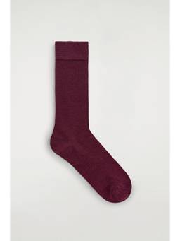 COS - Women Red FINE WOOL SOCKS