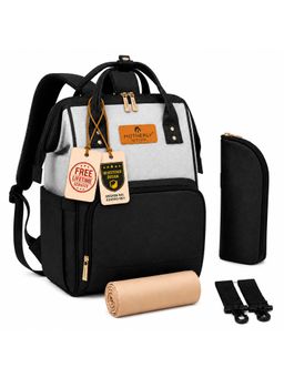 Motherly - Crown Combo Melange Fabric Diaper Bag for Mothers for Travel (0-36 Months)
