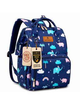Motherly - Flame Diaper Bag for Mothers for Travel, Multipocket Water Resistant Baby Bag (0-36 Months)