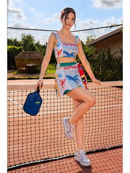 All Eyes On You - Multi-Colour Tropical Print Co-Ord Set