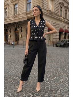 All Eyes On You - Black Nero Polka Co-Ord Set