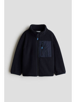 H&M - Girls Blue Fleece jacket