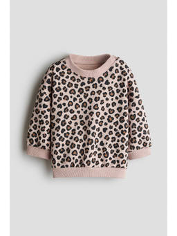 H&M - Girls Pink Printed sweatshirt