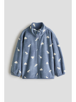 H&M - Boys Blue Fleece jacket