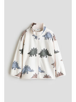 H&M - Boys White Fleece jacket