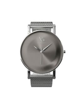 Vanderbilt New York - Men Grey and Silver-Mesh Strap-Quartz Watch-17MTGRY (M)