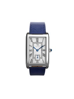 Vanderbilt New York - Women White Dial and Blue-Leather Strap-Quartz Watch-48TS16WHT (S)