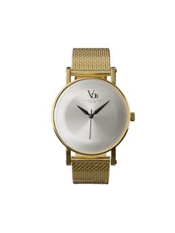 Vanderbilt New York - Women Silver Dial and Gold-Mesh Strap-Quartz Watch-57MTSSLGL (M)