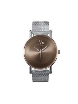 Vanderbilt New York - Women Brown Dial and Silver Mesh Strap-Quartz Watch-61MTSBRSL (M)