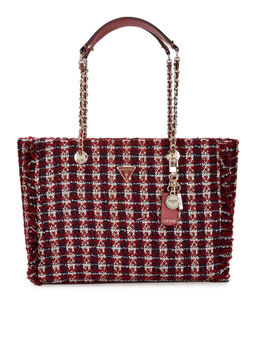 Guess - Maroon Patterned Handbag