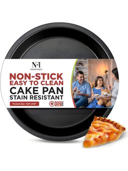 NFI Essentials - Nonstick Round Cake Baking Pan Layered Cakes, And Deep-Dish Pizzas.