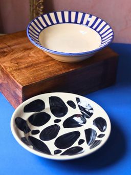 WEAVING HOMES - Hostelling Pasta Plate (Set of 2)