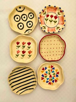 WEAVING HOMES - Bliss Handmade Dessert Plate (Set of 6)