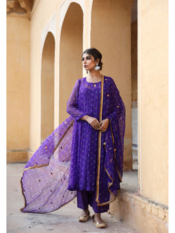 Gulabo Jaipur - Gomti Purple (Set of 4)