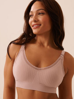 La Vie En Rose - Seamless Nursing Bralette