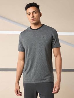 CULT - All Day Active Mens Polyester Dry Fit Grey T-Shirt