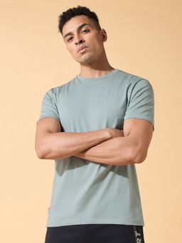 CULT - Essential Mens Cotton Grey Blue T-Shirts (Pack of 2)
