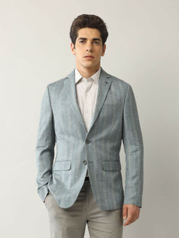 Arrow - Men's Vertical Self Design Blazer