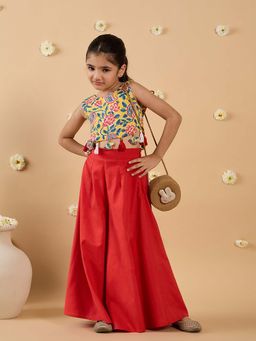 PSPeaches - Printed Top & Palazzo (Set of 2)