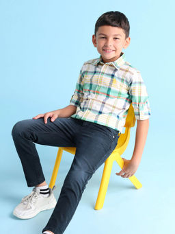 U.S. POLO ASSN. - White Checks Shirt