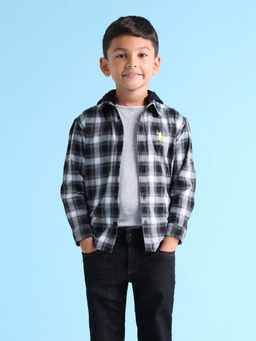 U.S. POLO ASSN. - Black Checks Shirt