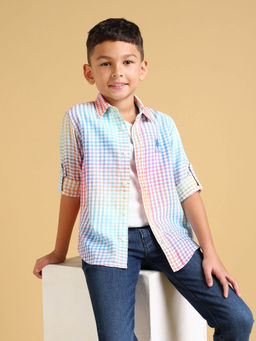 U.S. POLO ASSN. - Multi-Color Checks Shirt