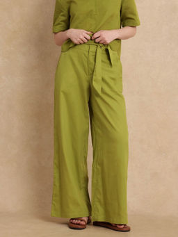 RAREISM - Ronuo Olive Plain Straight Pant