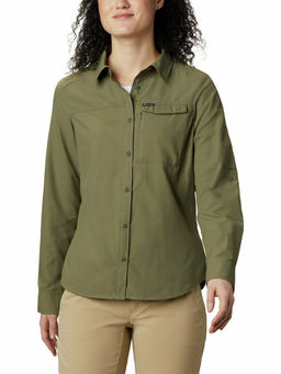 Columbia - Womens Green Omni-Wick Silver Ridge 2.0 Long Sleeve Shirt
