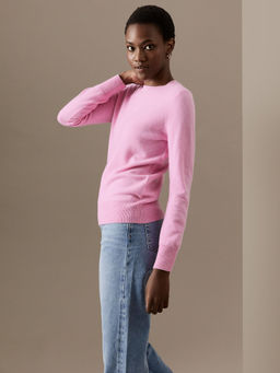 Marks & Spencer - Pink Pure Cashmere Crew Neck Sweater