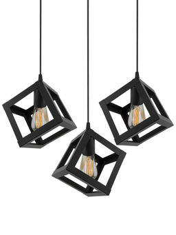 Homesake - Linear Cluster Chandelier Hanging Cube 6Inch