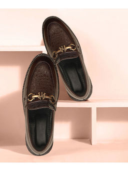 FREEPLAY - Brown Slip On Loafers for Boys