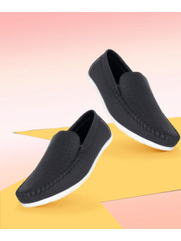 FREEPLAY - Black Boys Stylish Trending Slip On Loafers