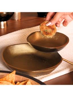Muun Home - Gold Comet Bowls (S)