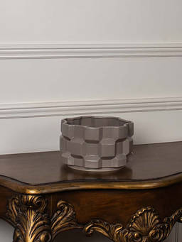 Whispering Homes - Jara Vase - Grey