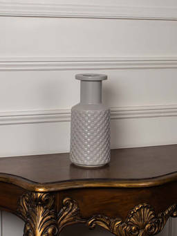 Whispering Homes - Rigo Vase - Grey