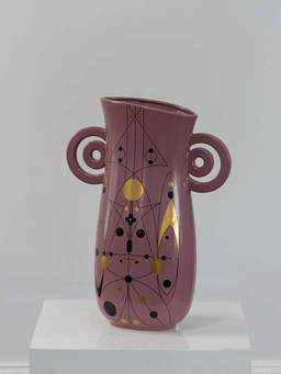 Whispering Homes - Barrit Ceramic Flower Vase - Pink