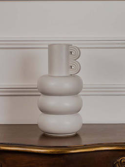 Whispering Homes - Deniz Deco Grey Vase - Large