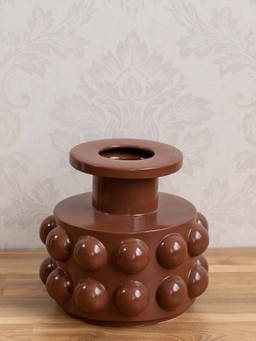 Whispering Homes - Simania Vase - Brown