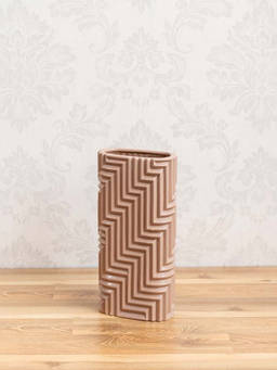 Whispering Homes - Saifaldin Vase - Brown