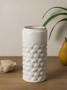 Whispering Homes - Cascade Vase White - Large