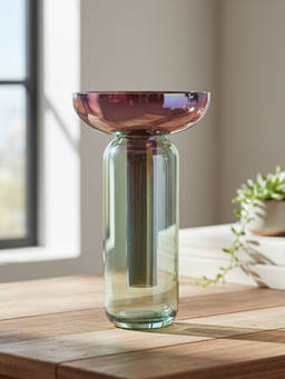 Whispering Homes - Torus Funnel Glass Vase