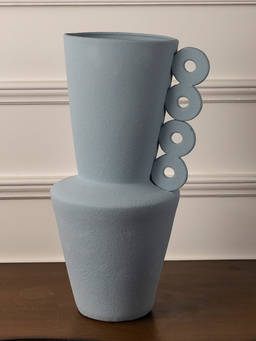Whispering Homes - Blue Pot Ceramic Vase