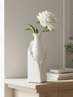 Whispering Homes - Adonia Bottleneck Ceramic Vase - Large