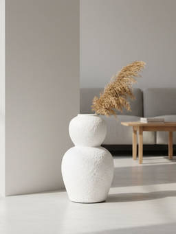 Whispering Homes - Siltara Terracotta Vase - Medium