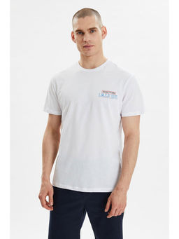 Trendyol - Man White T-Shirt