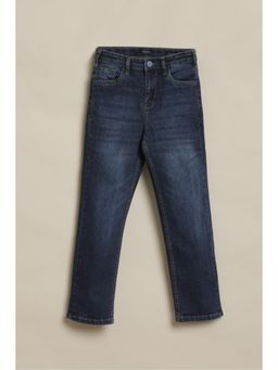Allen Solly - Boys Navy Blue Jeans