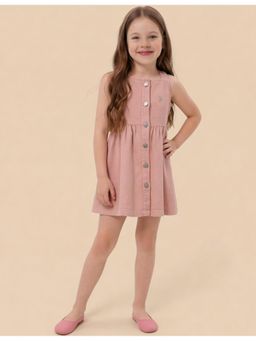 U.S. POLO ASSN. - Girls Solid Regular Fit Dress