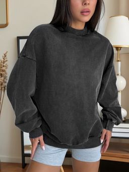 Outzidr - Relaxed Charcoal Sweatshirt
