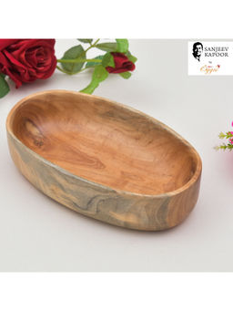 Oggn - Sanjeev Kapoor Wooden Oval Shape Serving